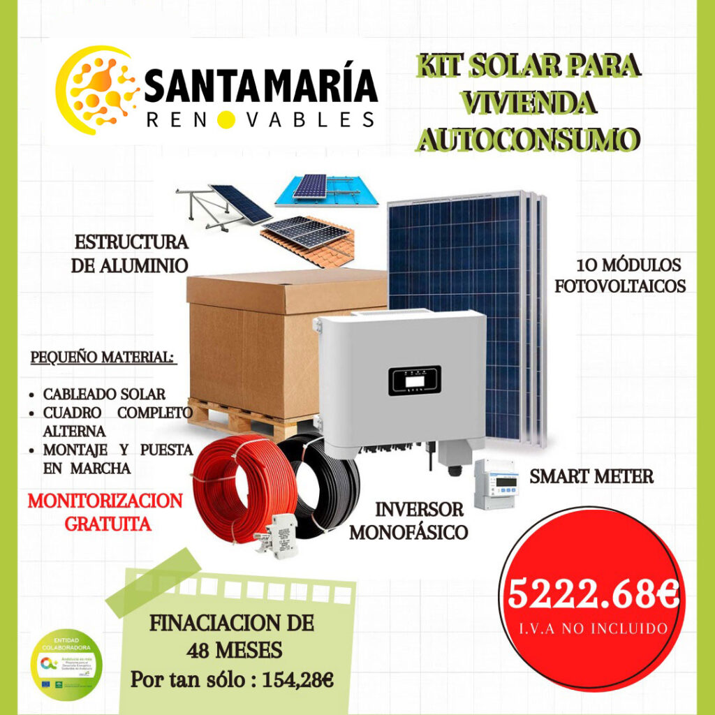 kit de placas solares Granada